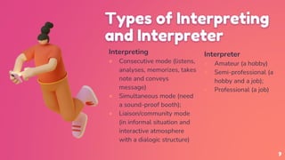 Concept of Interpreting and Interpreter | PPT