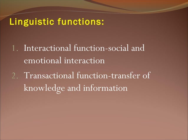 The origin of language | PPT