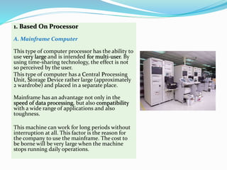 Meeting 1 types of computers ppt | PPTX