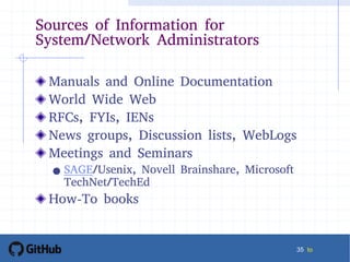 Meeting 2 introdcution network administrator | PDF