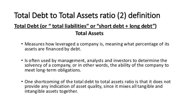 Long Term Debt to Total Asset Ratio