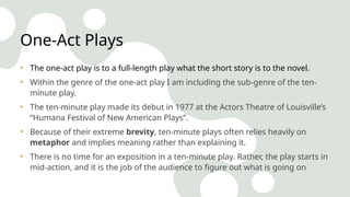 Understanding Elements of Drama for College Students (Part 2 ...