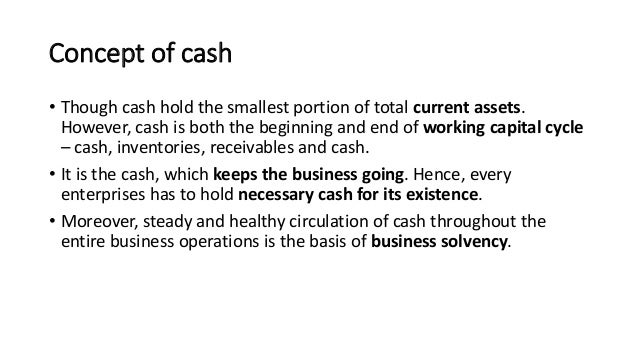 Meeting 4 Cash management (Financial Management)
