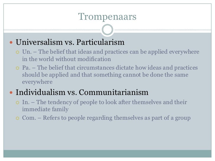 trompanaaras communitarianism vs individualism Geert hofstede vs fons trompenaars geert hofstede one of these is the closeness between the notions of collectivism vs individualism of hofstede and communitarianism vs individualism of trompenaars for a marketer, from our point of view. trompanaaras communitarianism vs individualism Geert hofstede vs fons trompenaars geert hofstede one of these is the closeness between the notions of collectivism vs individualism of hofstede and communitarianism vs individualism of trompenaars for a marketer, from our point of view.
