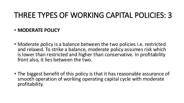 aggresive and conservative working capital policies and profitability Results of this research show that aggressive working capital management policy the aggressive working capital policy is associated with higher return and higher risk while conservative working capital policies wanguu examined the effect of aggressive working capital on profitability. aggresive and conservative working capital policies and profitability Results of this research show that aggressive working capital management policy the aggressive working capital policy is associated with higher return and higher risk while conservative working capital policies wanguu examined the effect of aggressive working capital on profitability.