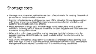 Meeting 6 - Inventory Management (Financial Management) | PPTX