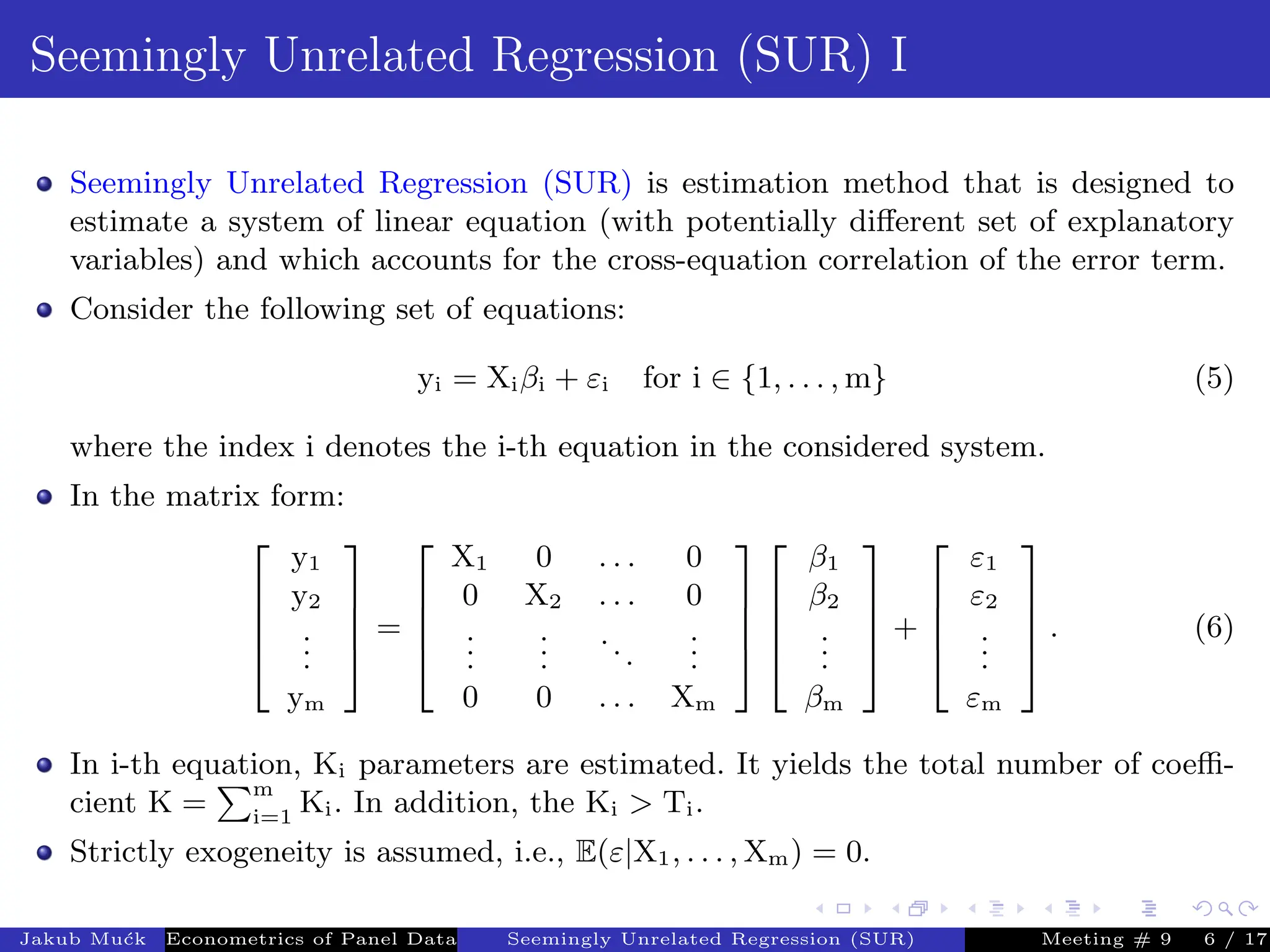 Econometrics Of Panel Data A Presentation Pdf Econometrics Of Panel Data A Presentation Pdf