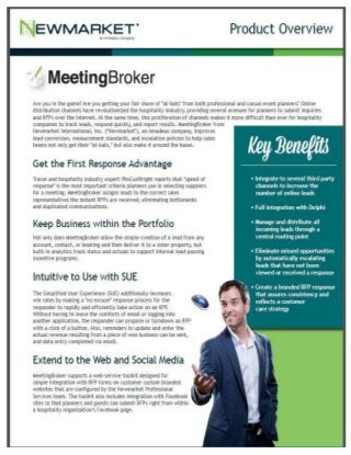 Meeting broker