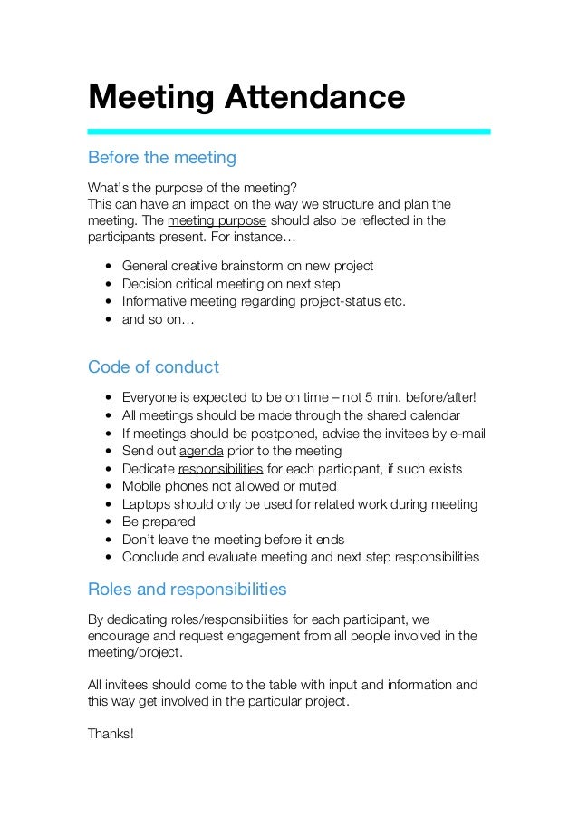 Meeting Code Of Conduct meeting-code-of-conduct