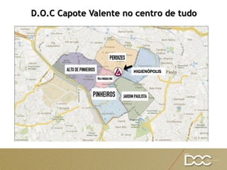 D.O.C Capote Valente no centro de tudo
HIGIENÓPOLIS
 