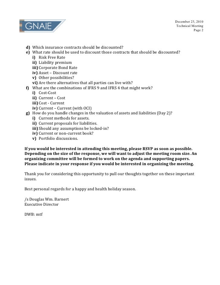 Meeting Invitation 20110111