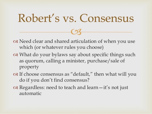 robert s rules meeting minutes