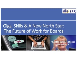 Gigs, Skills & A New North Star:
The Future of Work for Boards
 