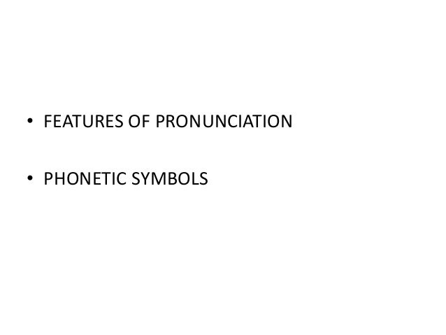 Meeting One Phonetic Symbols3