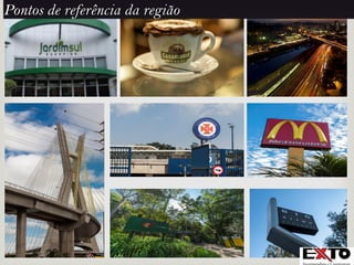 Pontos de referência da região
 