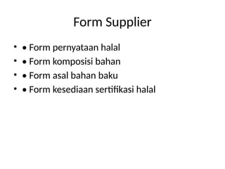 Ensuring Halal Compliance in Procurement: Audit Challenges and ...