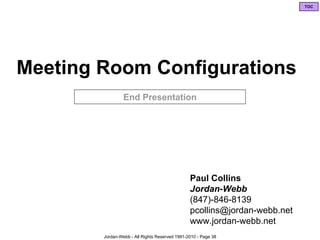 Meeting Room Configurations V7 Slide 38