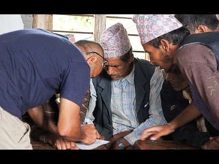Community involvement in Astam, Nepal