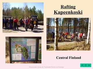 Rafting Kapeenkoski Central Finland 