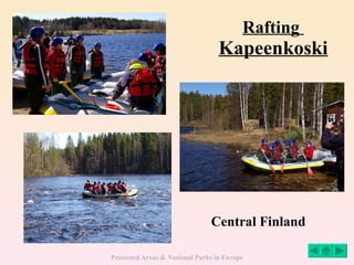 Rafting  Kapeenkoski Central Finland 