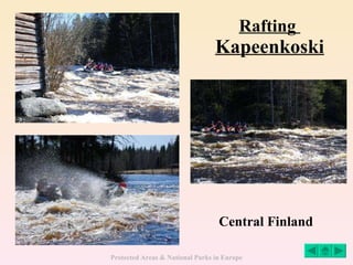 Rafting  Kapeenkoski Central Finland 