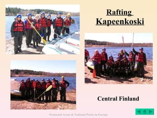 Rafting  Kapeenkoski Central Finland 