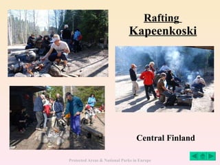 Rafting  Kapeenkoski Central Finland 
