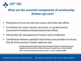 Meeting the Cancer Survivorship Needs of Colorectal Cancer: The ...