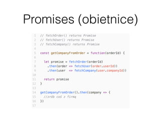 Promises (obietnice)
 