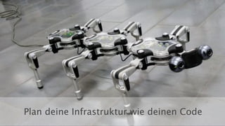 Plan deine Infrastruktur wie deinen Code
 