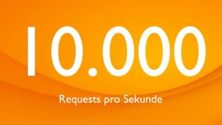 10.000Requests pro Sekunde
 
