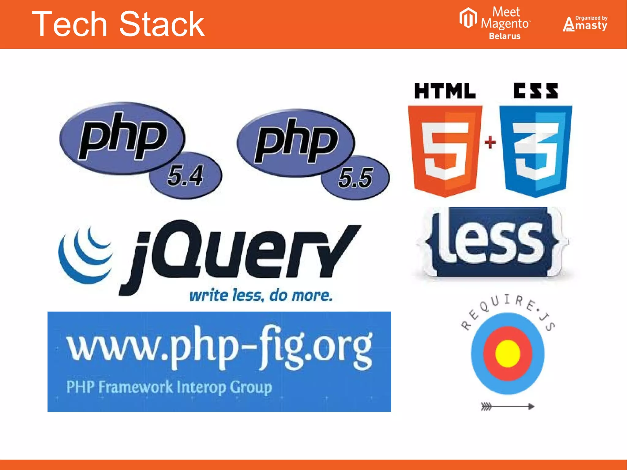 Tech Stack
 