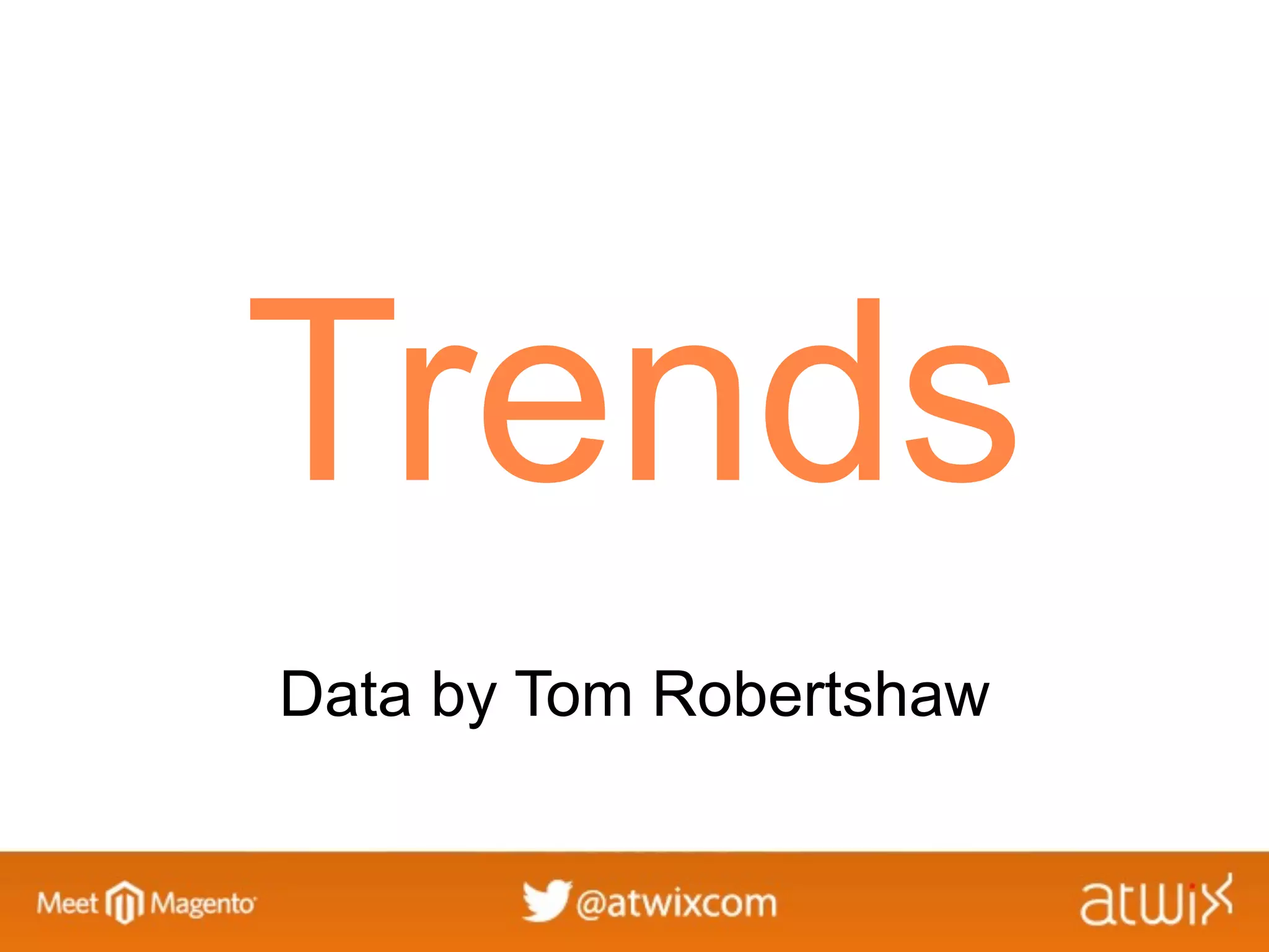 Trends
Data by Tom Robertshaw
 