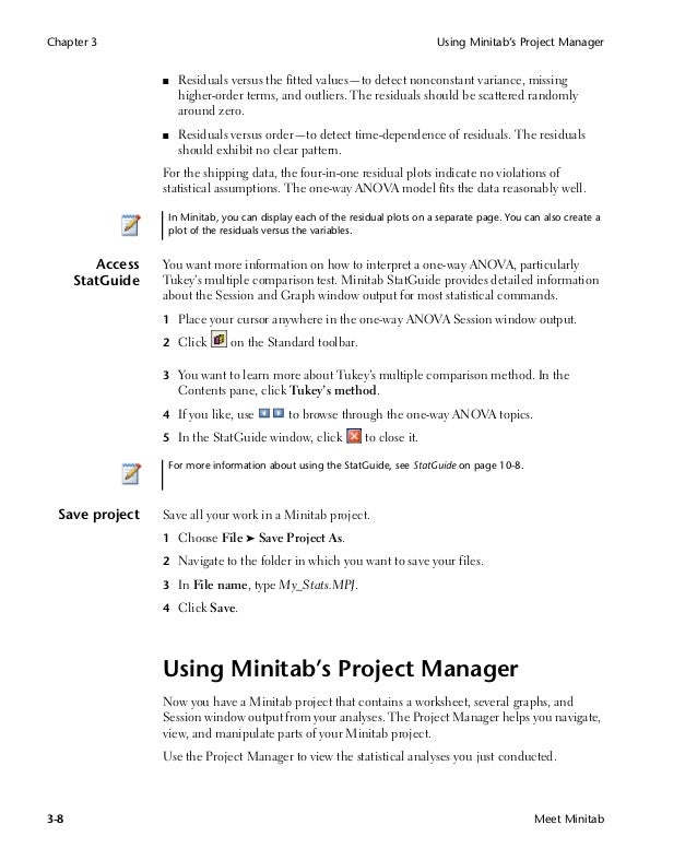 Meet Minitab Tutorial