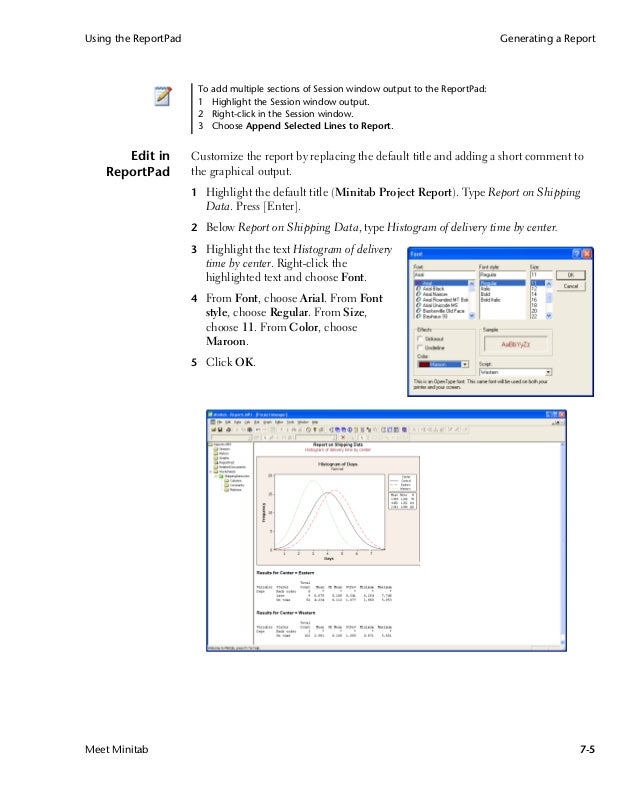 minitab tutorial minitab tutorial