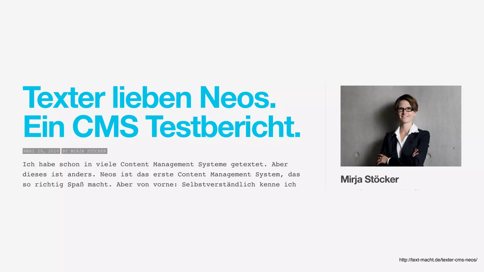 http://text-macht.de/texter-cms-neos/
 