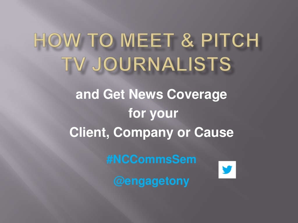 How To Pitch Journalists | How to Pitch a Story to a Journalist: 6 Tips ...