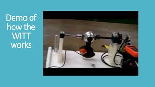 Demoof
howthe
WITT
works
 