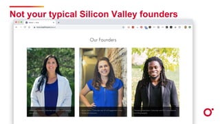 Not your typical Silicon Valley founders
 