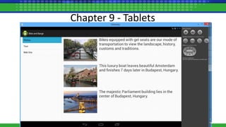 Chapter 9 - Tablets