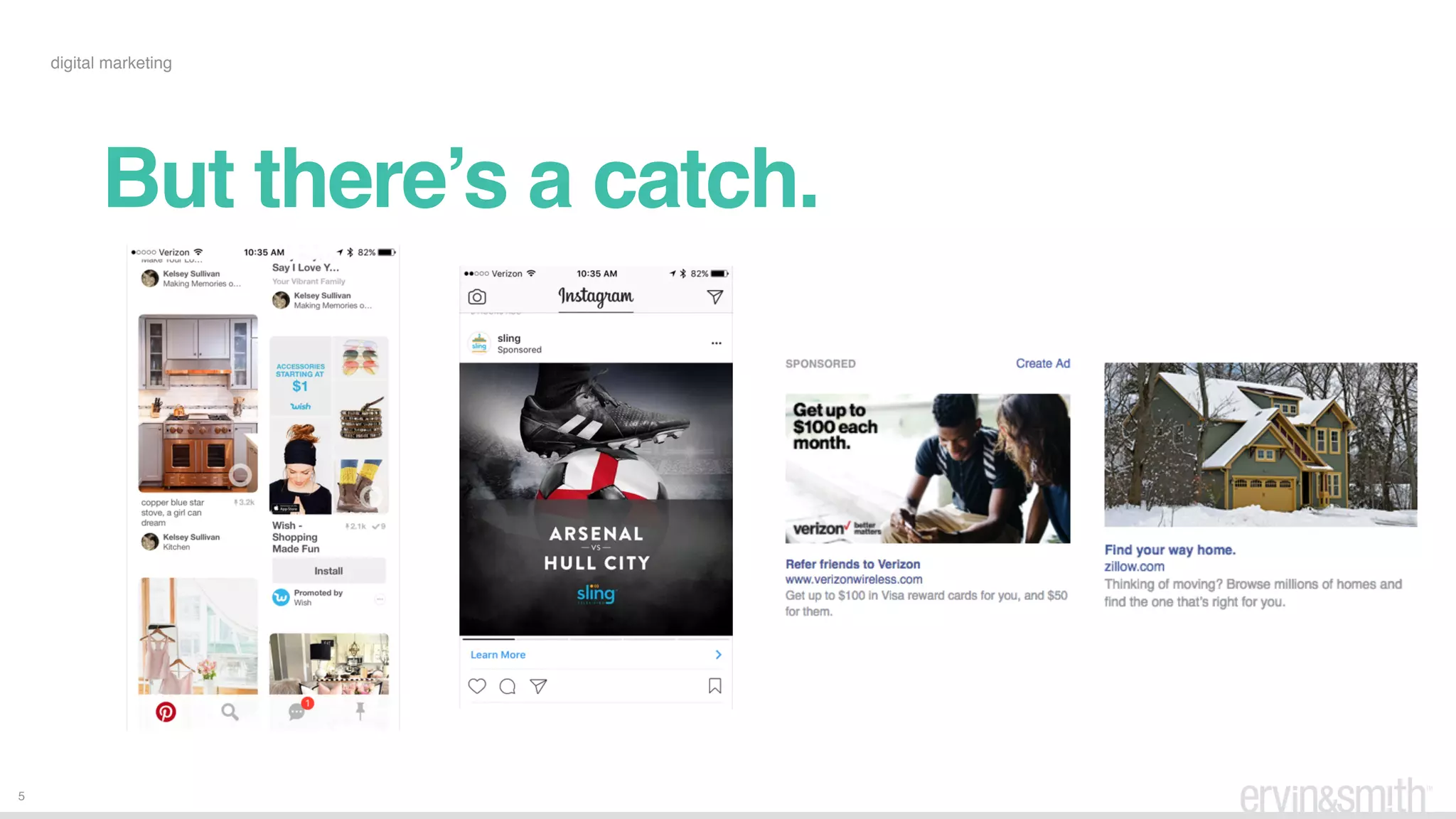 5
digital marketing
But there’s a catch.
 