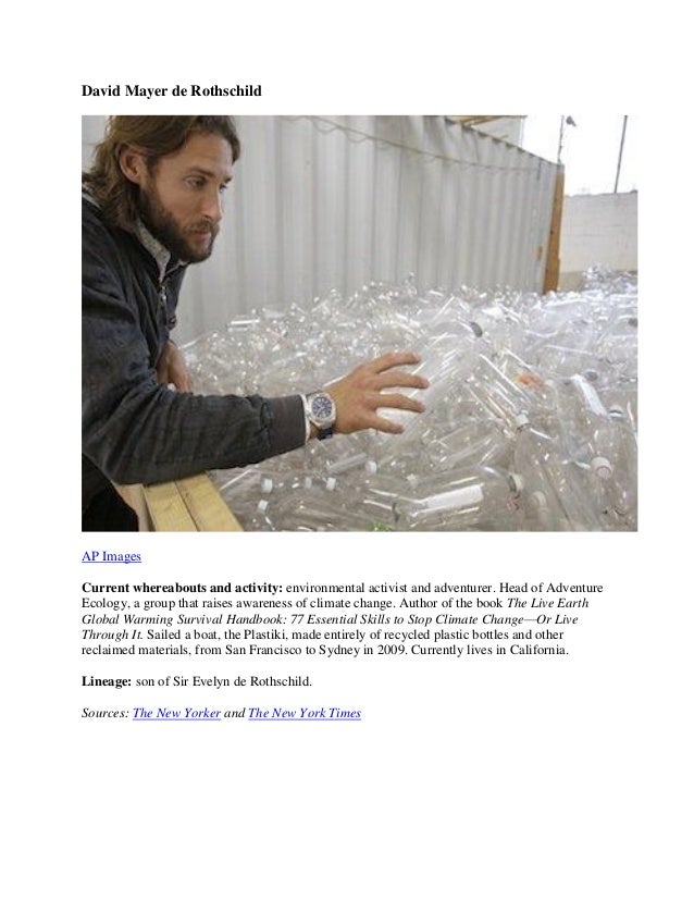 Meet The Remaining Heirs Of The Legendary Rothschild Dynasty