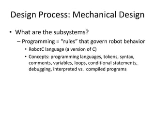 Meet the robots! | PPT
