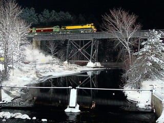 Meet the train~nice!!