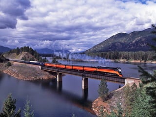 Meet the train~nice!!