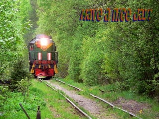 Meet the train~nice!!