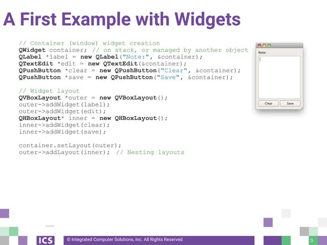Meet the Widgets: Another Way to Implement UI | PPT