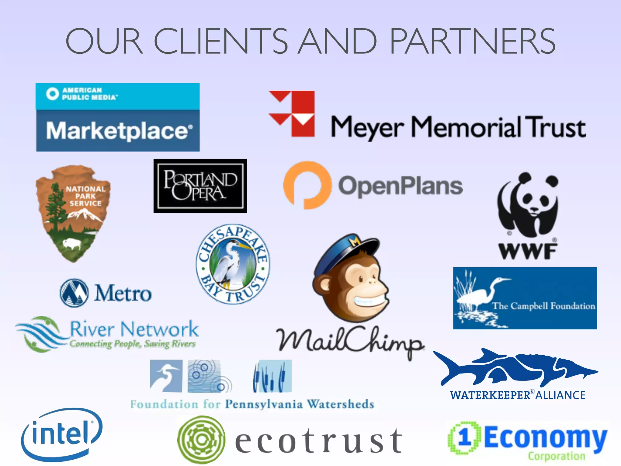OUR CLIENTS AND PARTNERS
 