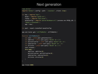 Next generation
 