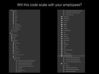 Will this code scale with your employees?
 